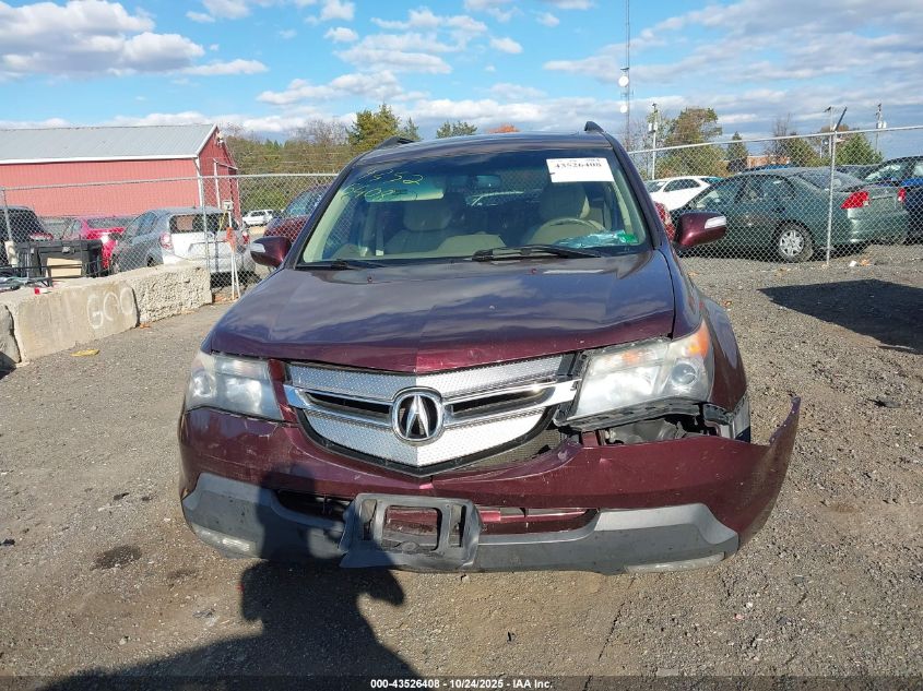 2008 Acura Mdx Sport Package VIN: 2HNYD28848H502914 Lot: 43526408