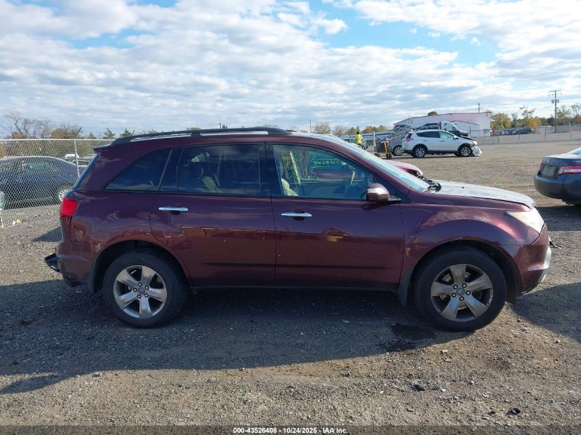 2008 Acura Mdx Sport Package VIN: 2HNYD28848H502914 Lot: 43526408