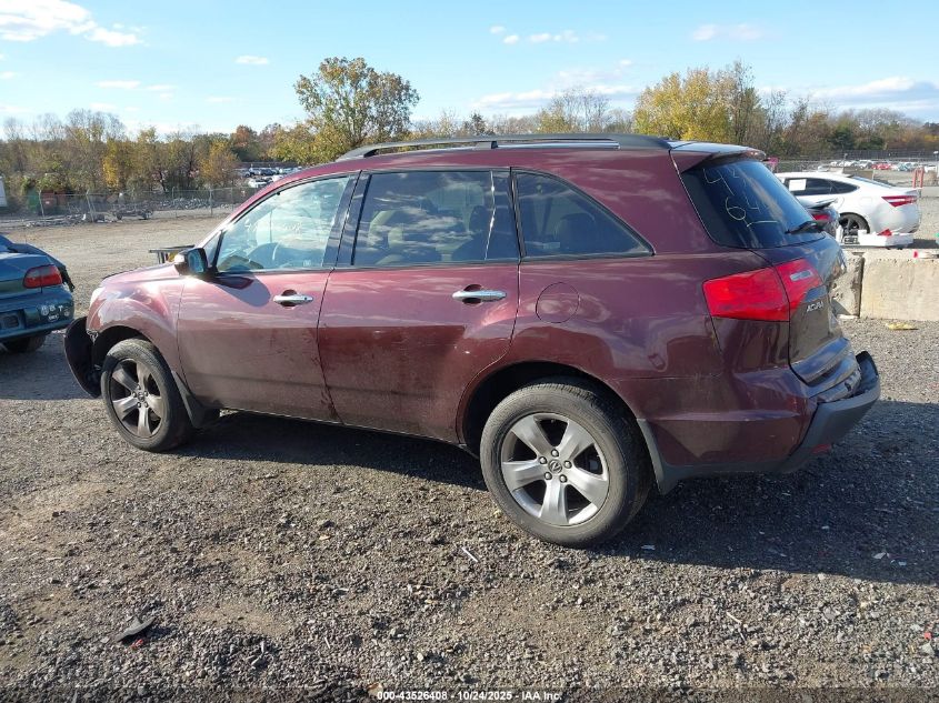 2008 Acura Mdx Sport Package VIN: 2HNYD28848H502914 Lot: 43526408