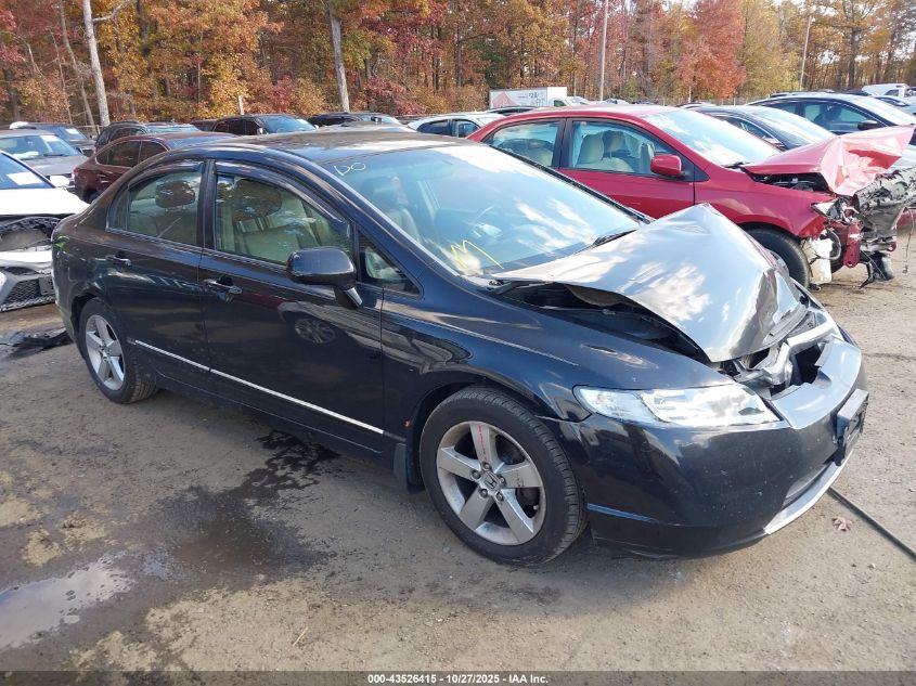 2008 Honda Civic Ex-L VIN: 2HGFA16918H350801 Lot: 43526415