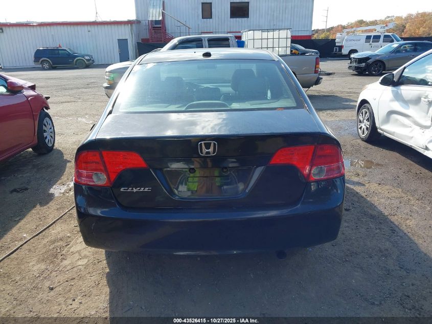 2008 Honda Civic Ex-L VIN: 2HGFA16918H350801 Lot: 43526415