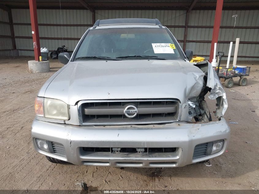 2002 Nissan Pathfinder Se VIN: JN8DR09Y02W720158 Lot: 43526456