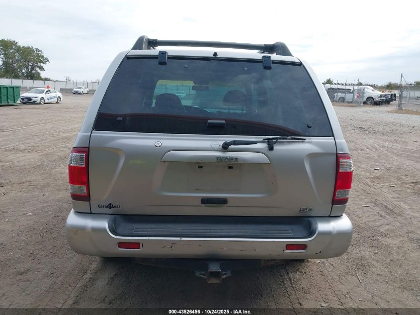 2002 Nissan Pathfinder Se VIN: JN8DR09Y02W720158 Lot: 43526456