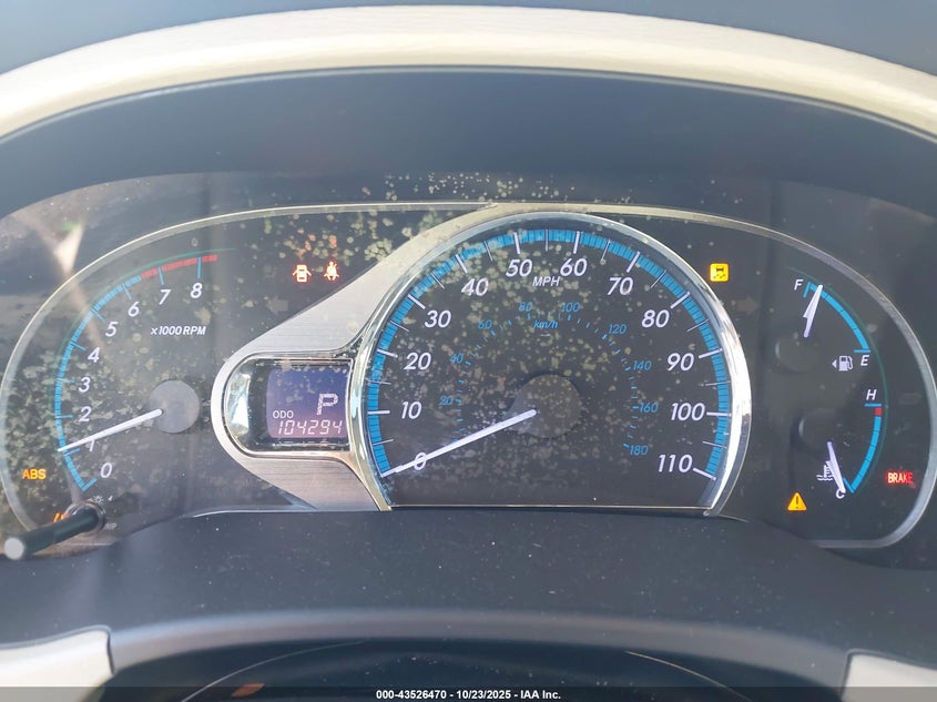 2013 TOYOTA SIENNA XLE V6 8 PASSENGER 5TDYK3DC4DS402089