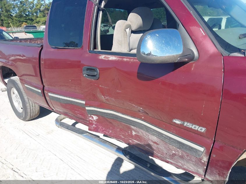 2000 Chevrolet Silverado 1500 Ls VIN: 1GCEK19T9YE137696 Lot: 43526489