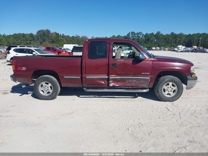 2000 Chevrolet Silverado 1500 Ls VIN: 1GCEK19T9YE137696 Lot: 43526489