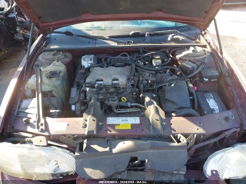 2001 Chevrolet Lumina VIN: 2G1WL52J311177256 Lot: 43526510