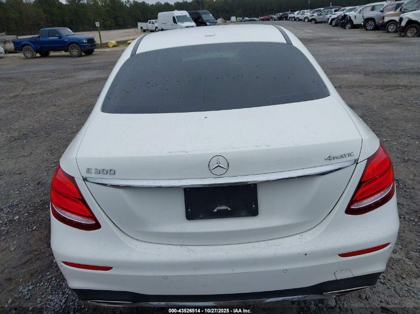 2017 Mercedes-Benz E 300 4Matic VIN: WDDZF4KB9HA186855 Lot: 43526514