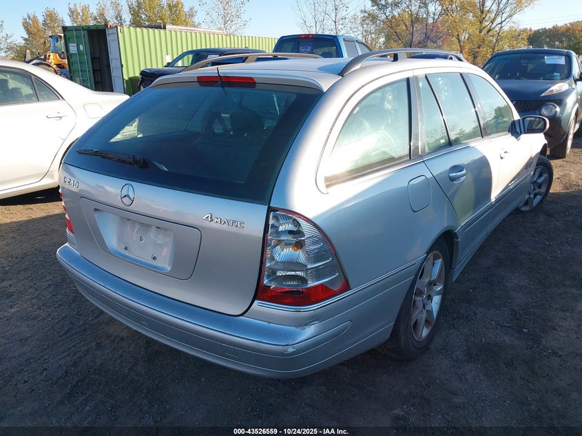 2005 Mercedes-Benz C 240 Luxury 4Matic VIN: WDBRH81J55F657661 Lot: 43526559