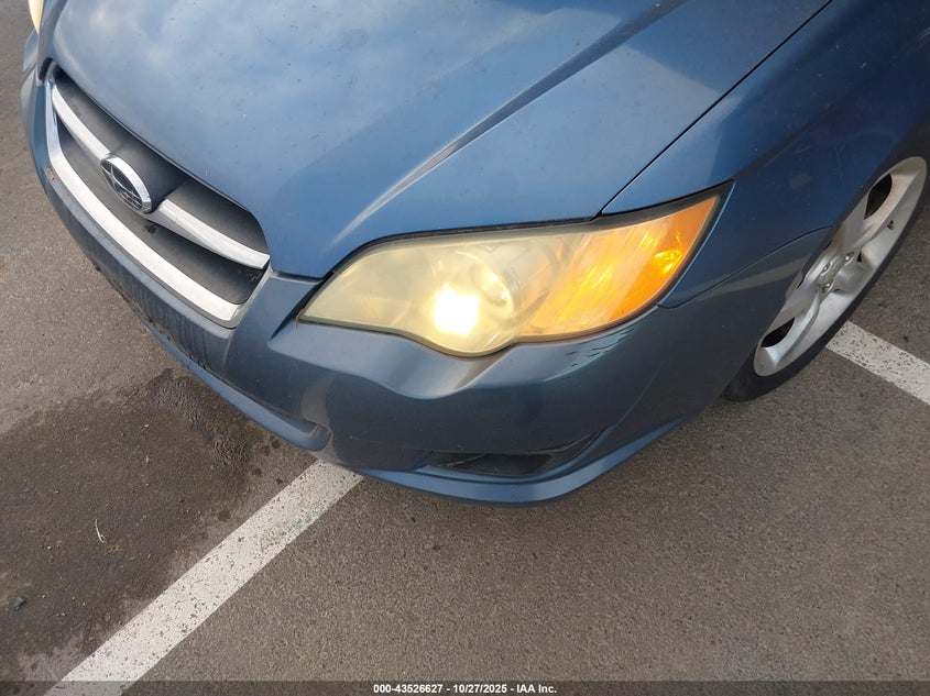 2008 Subaru Legacy 2.5I VIN: 4S3BL616287217672 Lot: 43526627