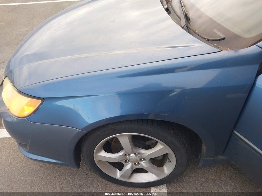 2008 Subaru Legacy 2.5I VIN: 4S3BL616287217672 Lot: 43526627