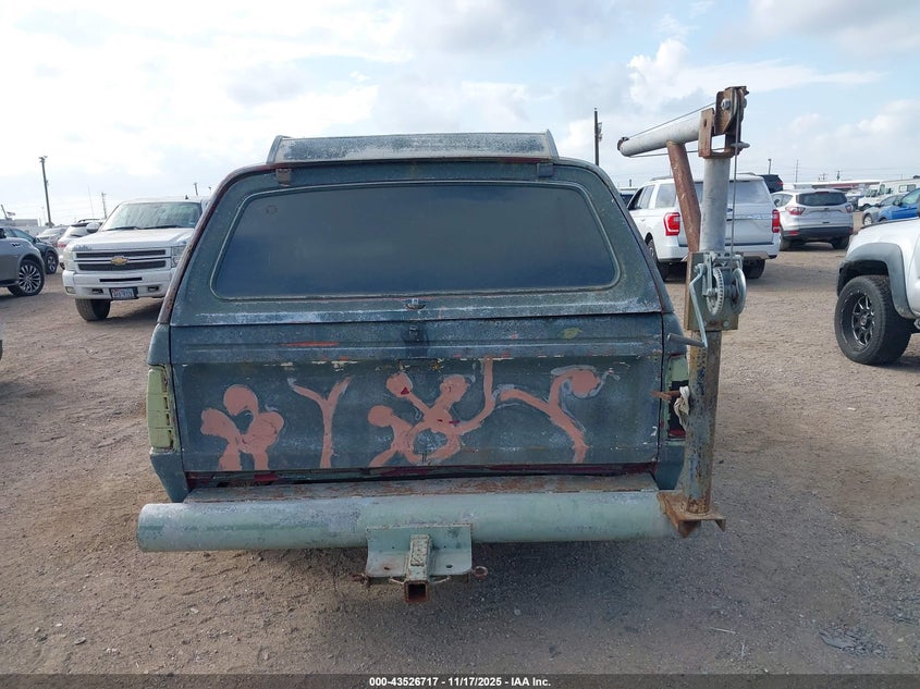 1978 Dodge Ramcharger VIN: A10BJ8S206767 Lot: 43526717