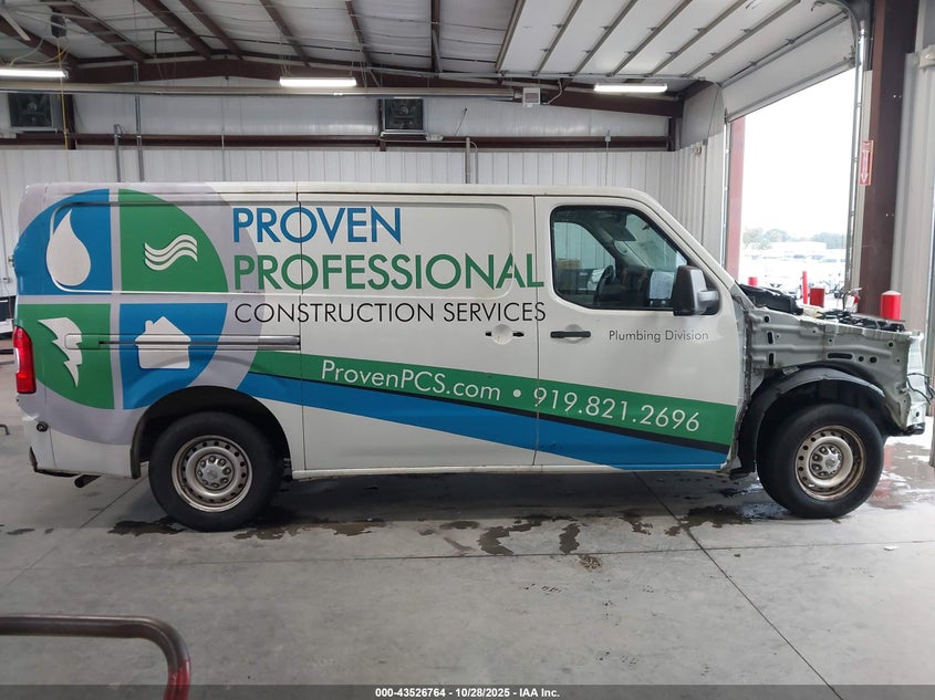 2017 Nissan Nv Cargo Nv1500 Sv V6 VIN: 1N6BF0KM8HN802265 Lot: 43526764