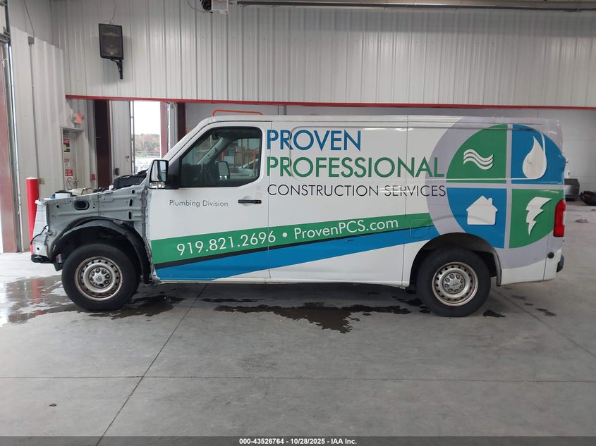 2017 Nissan Nv Cargo Nv1500 Sv V6 VIN: 1N6BF0KM8HN802265 Lot: 43526764