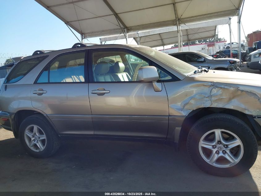 2002 Lexus Rx 300 VIN: JTJGF10U520138560 Lot: 43526834