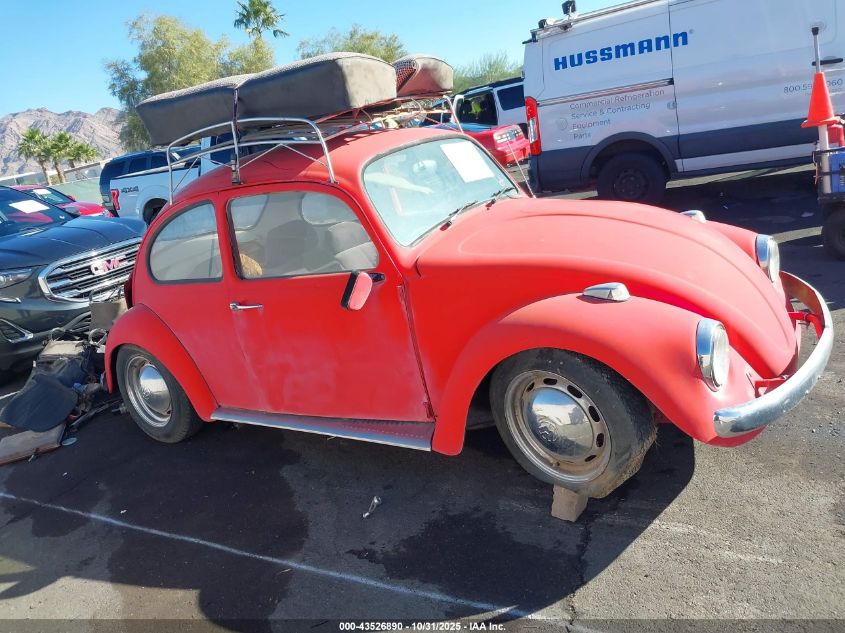 1967 Volkswagen Beetle VIN: 117790739 Lot: 43526890