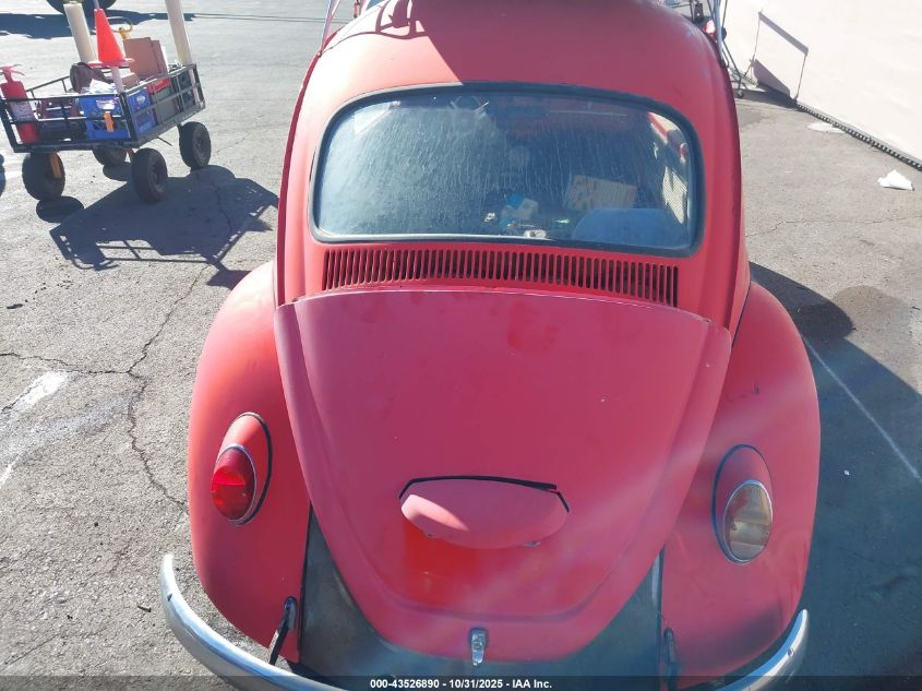 1967 Volkswagen Beetle VIN: 117790739 Lot: 43526890