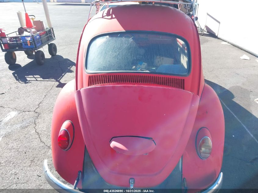 1967 Volkswagen Beetle VIN: 117790739 Lot: 43526890