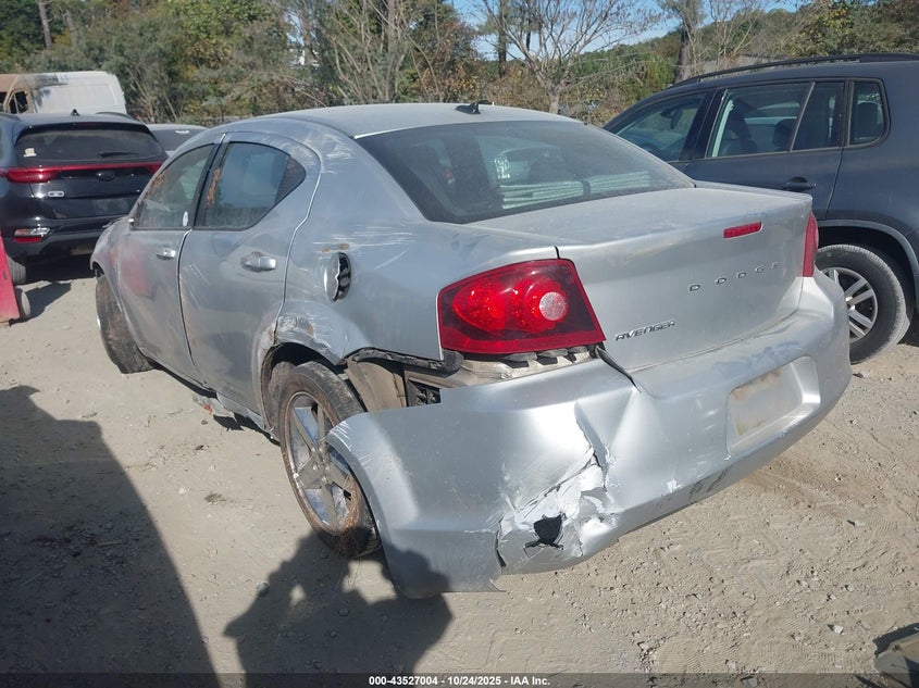 1C3CDZAB2CN259395 2012 DODGE AVENGER photo no. 3