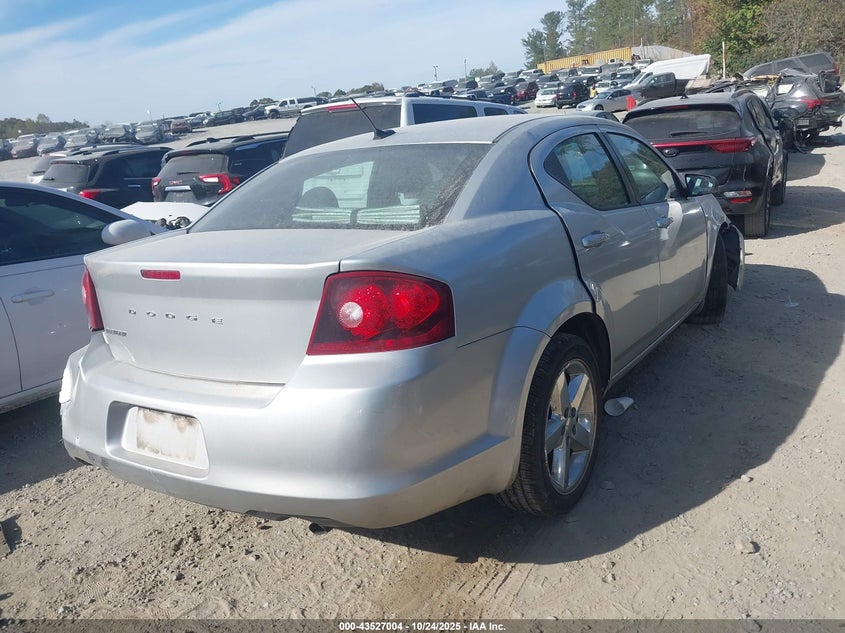 1C3CDZAB2CN259395 2012 DODGE AVENGER photo no. 4
