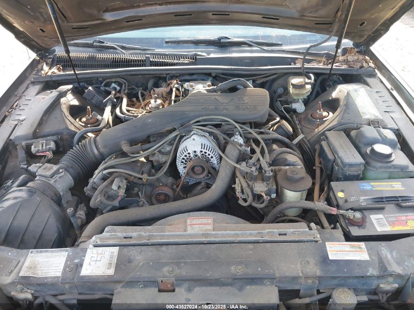 1994 Mercury Cougar Xr7 VIN: 1MELM62W9RH662355 Lot: 43527024