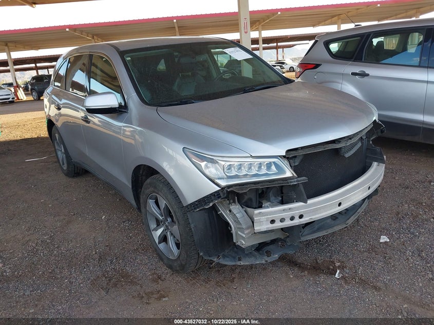 2015 ACURA MDX - 5FRYD3H2XFB001986