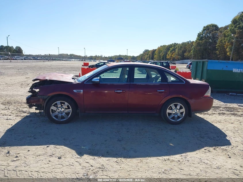 2008 Ford Taurus Limited VIN: 1FAHP25W68G168712 Lot: 43527115
