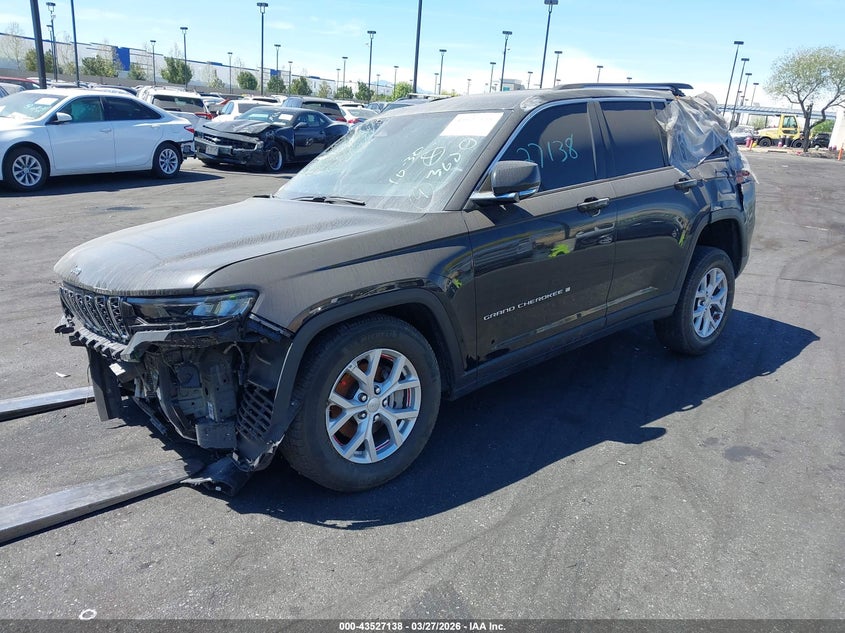 Vin: 1c4rjgbg1p8914891, lot: 44022140, jeep grand cherokee limited 4x2 20232