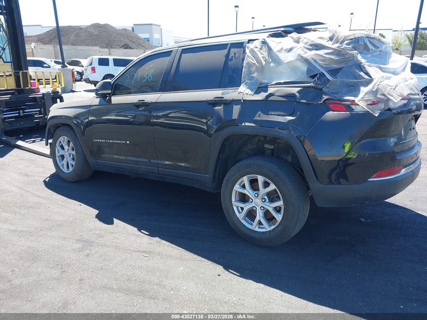 Vin: 1c4rjgbg1p8914891, lot: 44022140, jeep grand cherokee limited 4x2 20233