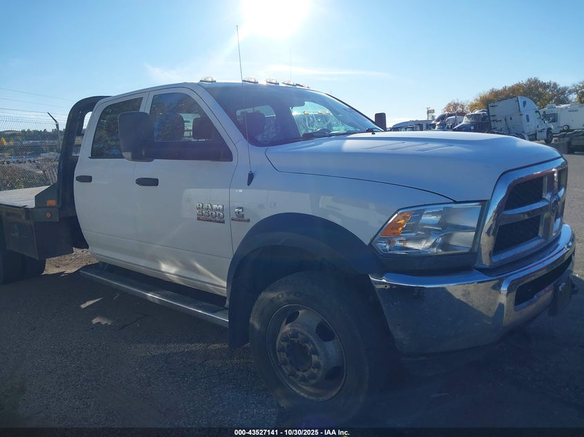 2018 Ram 5500 Chassis Tradesman/Slt/Laramie VIN: 3C7WRNFL4JG412310 Lot: 43527141