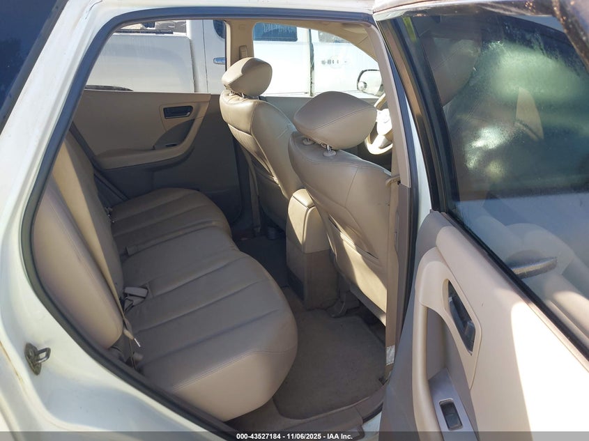 2005 Nissan Murano Sl VIN: JN8AZ08T35W324688 Lot: 43527184