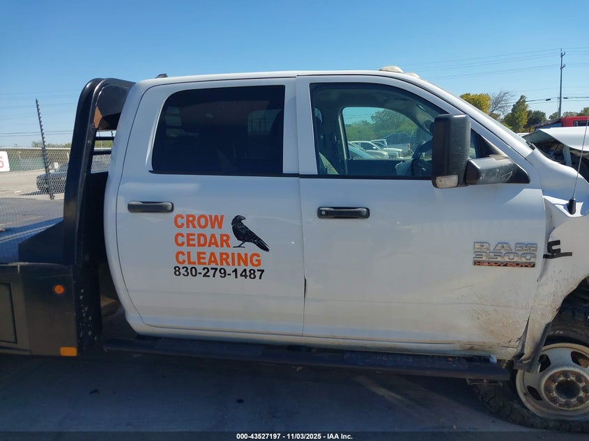 2016 Ram 3500 Chassis Tradesman/Slt/Laramie VIN: 3C7WRTCL9GG191322 Lot: 43527197