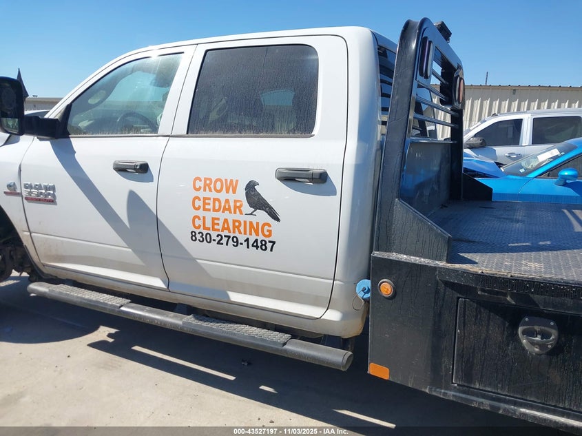 2016 Ram 3500 Chassis Tradesman/Slt/Laramie VIN: 3C7WRTCL9GG191322 Lot: 43527197