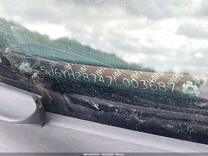 2007 Honda Element Ex VIN: 5J6YH28747L003687 Lot: 43527218