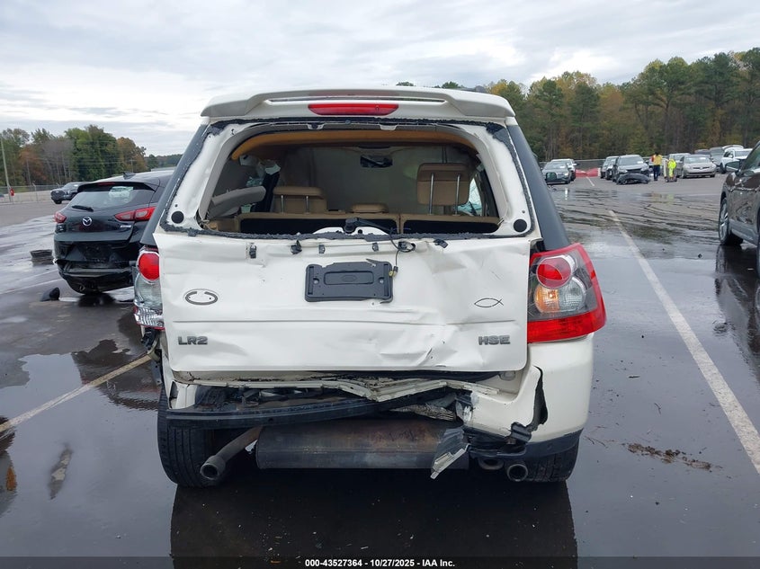 2008 Land Rover Lr2 Hse VIN: SALFT24N58H111748 Lot: 43527364