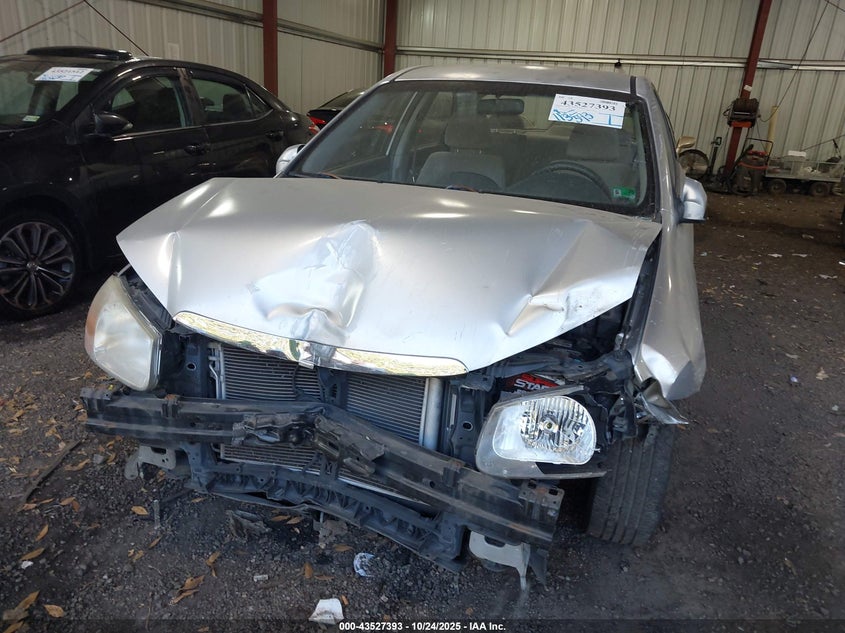 2008 Kia Spectra Ex VIN: KNAFE121685557353 Lot: 43527393