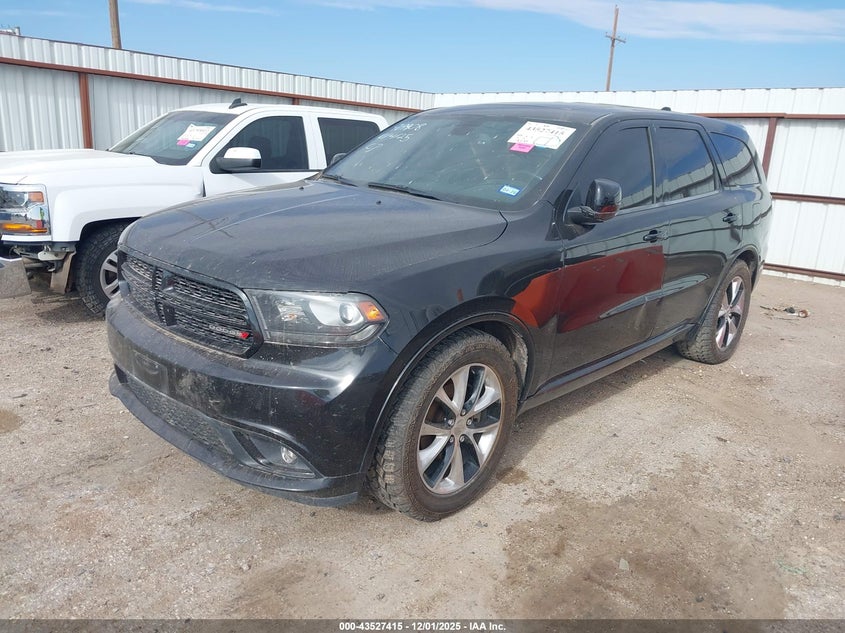 Vin: 1c4sdhct6ec560967, lot: 44022416, dodge durango r/t 20142