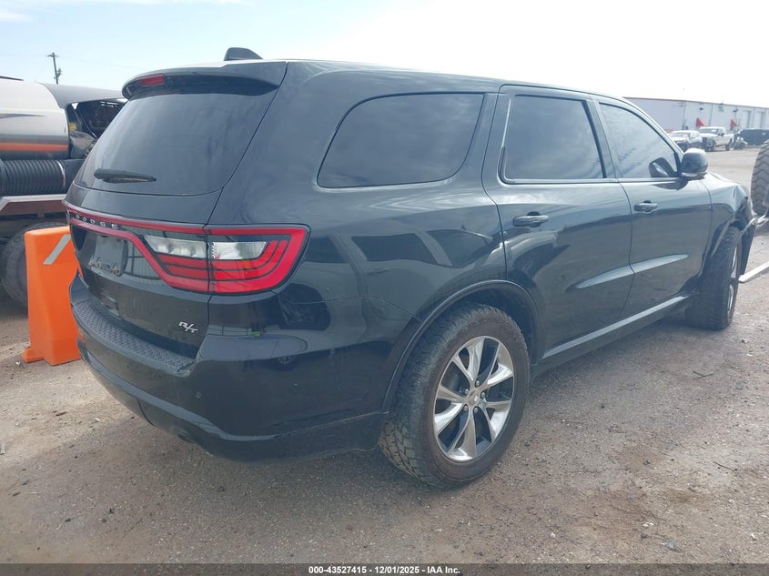 Vin: 1c4sdhct6ec560967, lot: 44022416, dodge durango r/t 20144