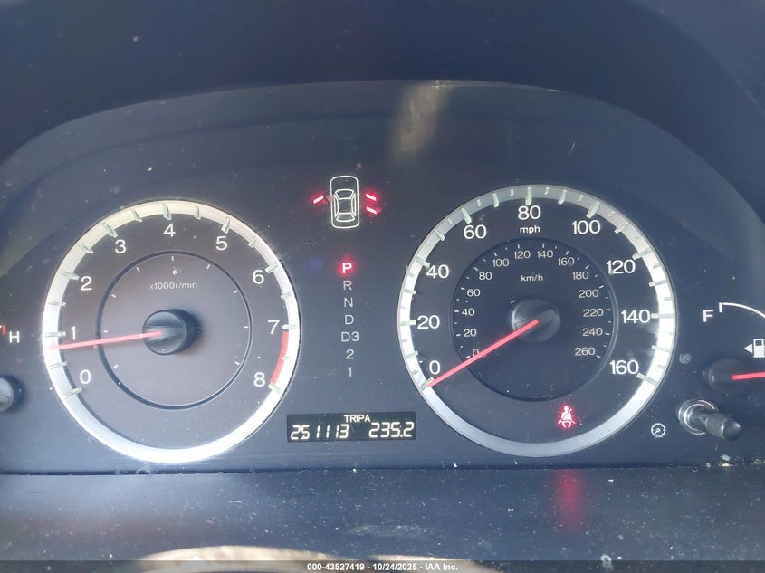 1HGCP26759A095186 2009 HONDA ACCORD photo no. 7