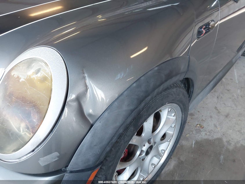 2006 Mini Cooper S VIN: WMWRE33516TL24953 Lot: 43527420