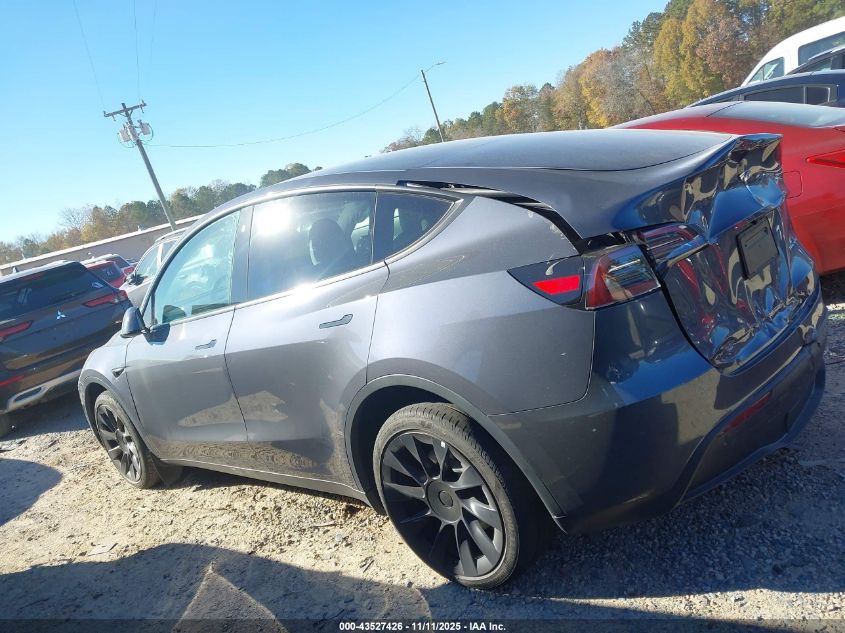 2023 Tesla Model Y Awd/Long Range Dual Motor All-Wheel Drive VIN: 7SAYGDEE9PF624145 Lot: 43527426