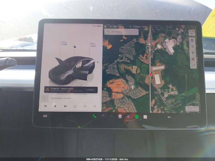 2023 Tesla Model Y Awd/Long Range Dual Motor All-Wheel Drive VIN: 7SAYGDEE9PF624145 Lot: 43527426