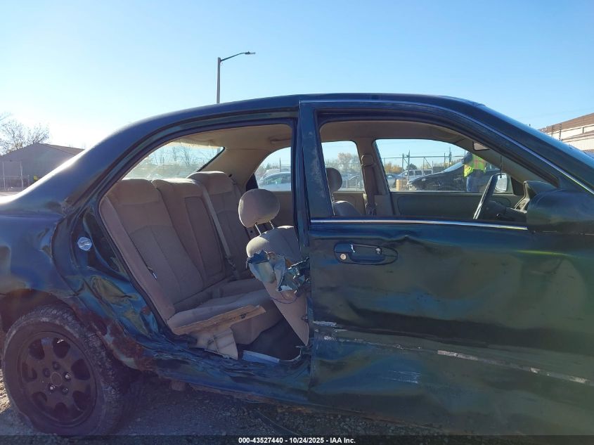 2001 Mazda 626 Es/Lx VIN: 1YVGF22E815218154 Lot: 43527440