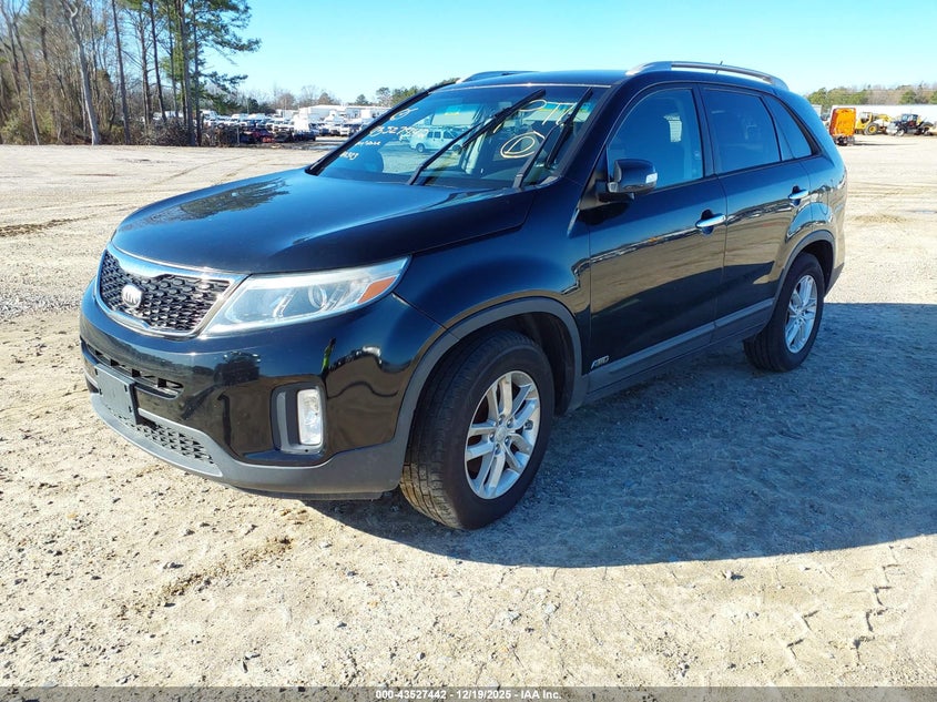 Vin: 5xyktca63eg478340, lot: 44022444, kia sorento lx 20142