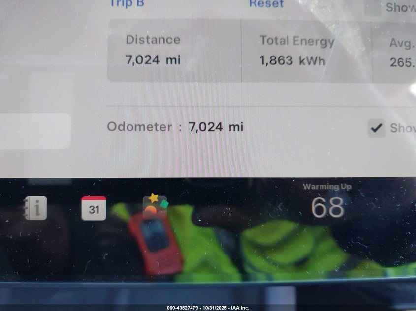 2025 Tesla Model 3 Long Range All-Wheel Drive VIN: 5YJ3E1EB3SF936083 Lot: 43527479