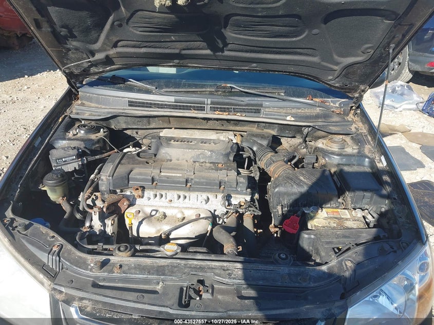 2008 Kia Spectra Ex VIN: KNAFE121685583502 Lot: 43527557