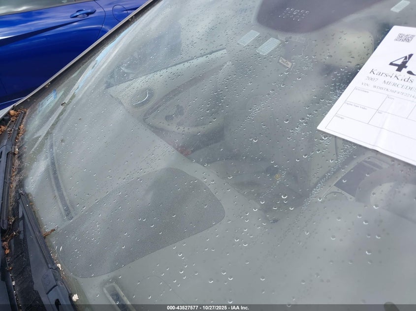 2007 Mercedes-Benz Clk 350 VIN: WDBTK56F47F221428 Lot: 43527577