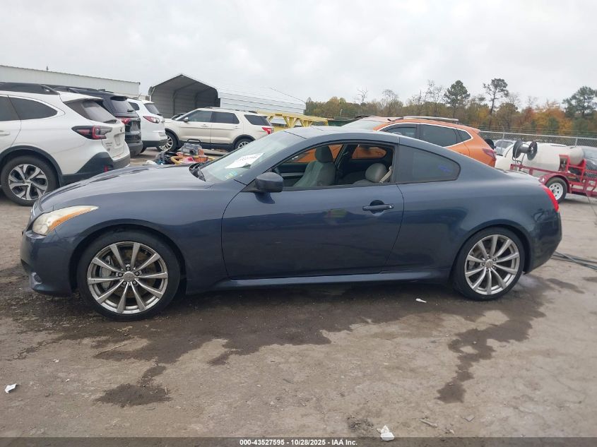 2009 Infiniti G37 Sport VIN: JNKCV64E49M605487 Lot: 43527595