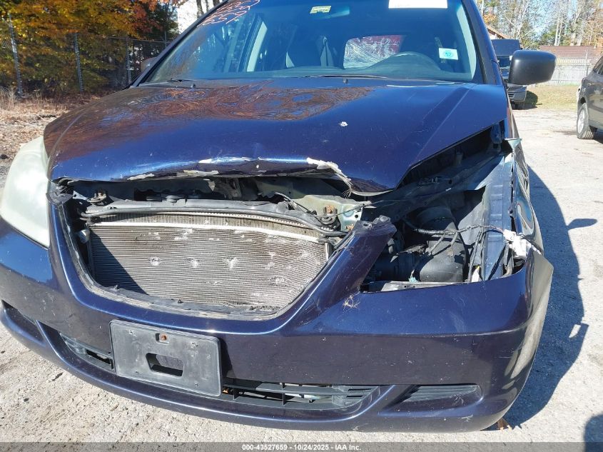 2007 Honda Odyssey Lx VIN: 5FNRL38217B027208 Lot: 43527659