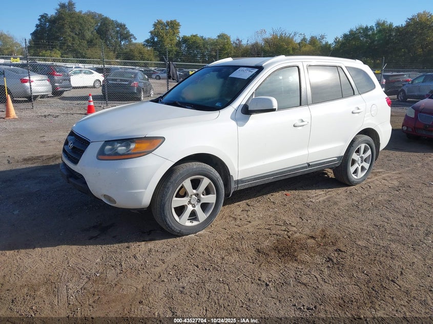 5NMSH73E68H137683 2008 HYUNDAI SANTA FE photo no. 2